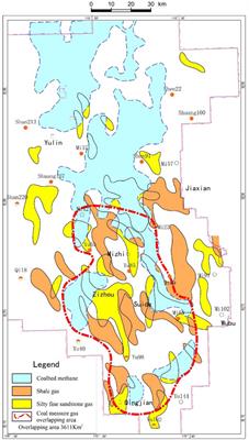 Geological characteristics and exploration potential of the coal measure gas from Shan 2 of the Shanxi formation in the eastern Ordos Basin